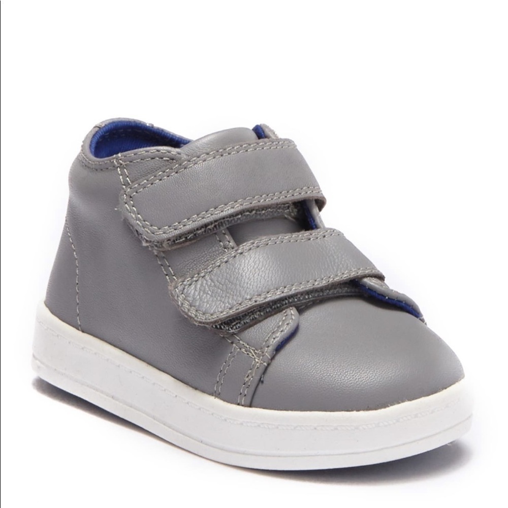 SOLE PLAY UMA LEATHER HIGH-TOP TODDLER SNEAKER